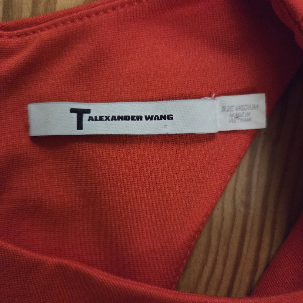 Alexander Wang Red Sleeveless Dress - Picture 3 of 4